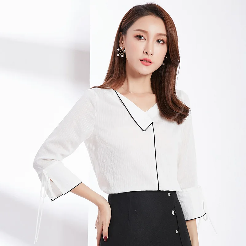 Italy style new arrival summer shirt women solid casual white shirt girls three-quarter sleeve brand shirts lady chemise camisa
Italy style new arrival summer shirt women solid casual white shirt girls three-quarter sleeve brand shirts lady chemise camisa