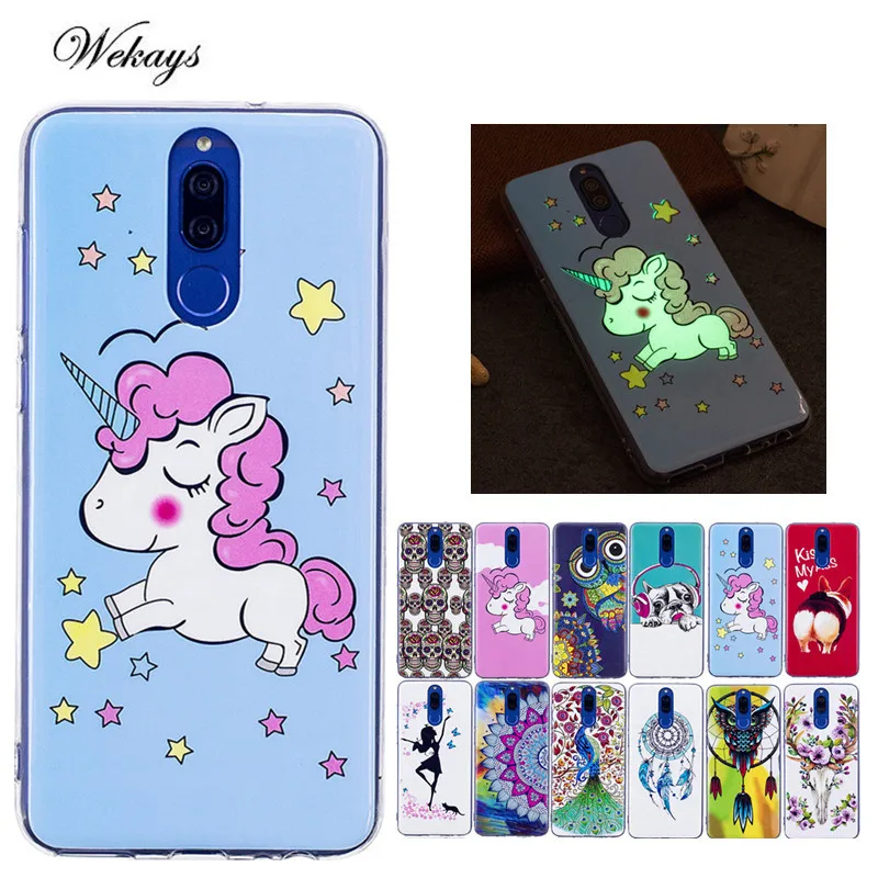 Wekays Luminous Case For Coque Huawei Mate 10 Lite /Mate10 lite Cute Cartoon Unicorn Owl Skull Silicone Fundas Cover Cases Capa
Wekays Luminous Case For Coque Huawei Mate 10 Lite /Mate10 lite Cute Cartoon Unicorn Owl Skull Silicone Fundas Cover Cases Capa