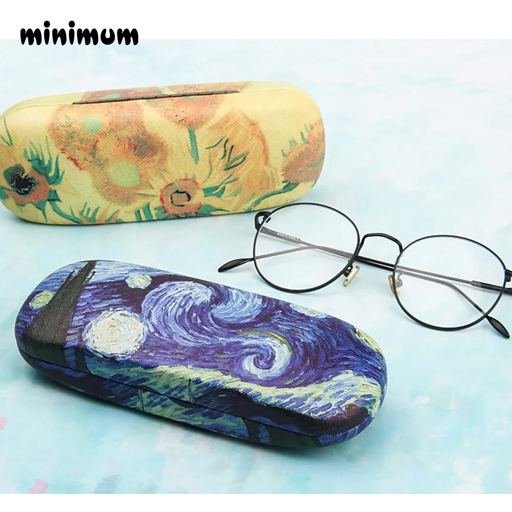 MINIMUM Retro Glasses Box Oil Painting Sunglasses High Quality Reading Glasses Case Vintage Art Storage Glasses Case
MINIMUM Retro Glasses Box Oil Painting Sunglasses High Quality Reading Glasses Case Vintage Art Storage Glasses Case