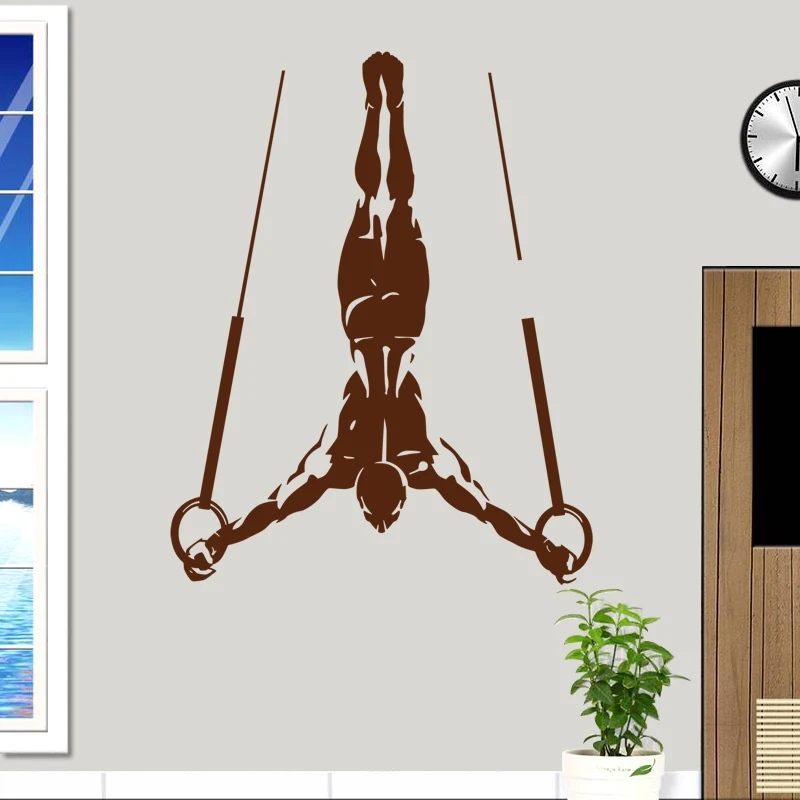 Car Gym Sticker Ring Gymnastics Fitness Decal Body-building Posters Vinyl Wall Decals Pegatina Decor Mural Gym Sticker
Car Gym Sticker Ring Gymnastics Fitness Decal Body-building Posters Vinyl Wall Decals Pegatina Decor Mural Gym Sticker