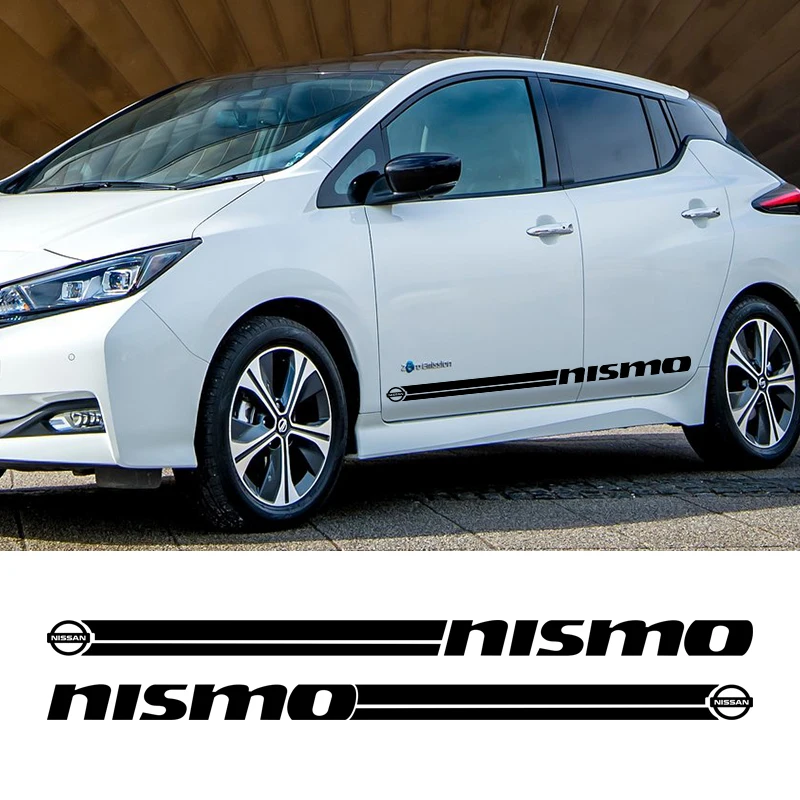 Hot 1 Pair 2 PCS Vinyl Car Styling Side Skirt Sticker Vehicle Decals Stripe Wraps Body Stickers For Nissan Nismo
Hot 1 Pair 2 PCS Vinyl Car Styling Side Skirt Sticker Vehicle Decals Stripe Wraps Body Stickers For Nissan Nismo