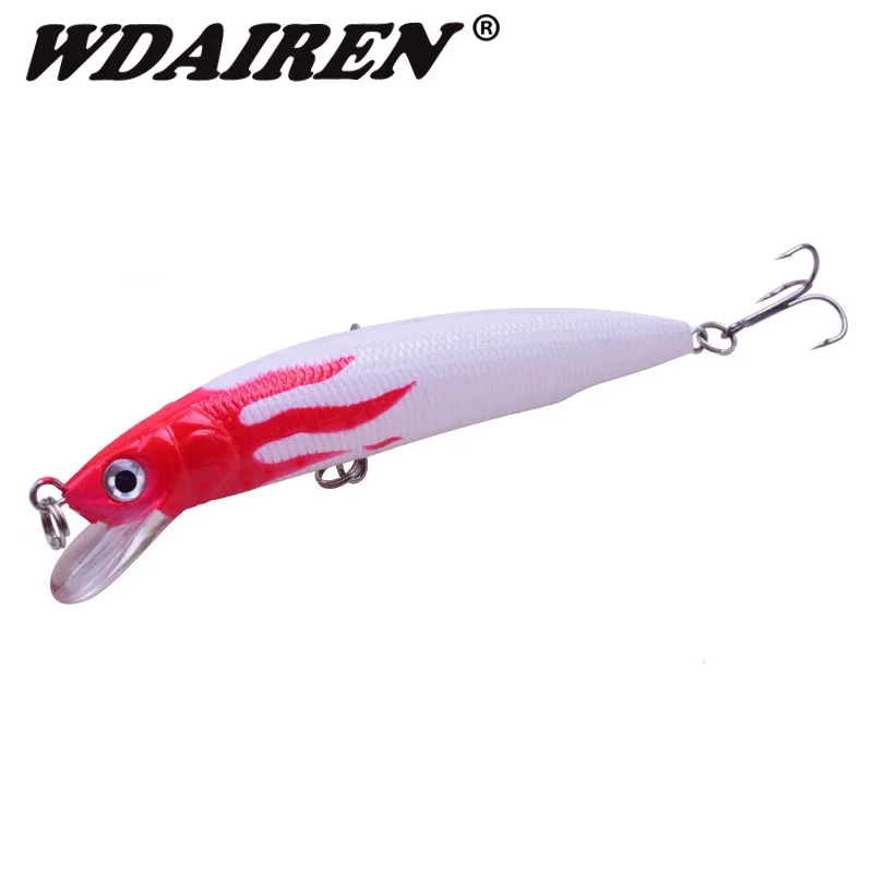 1Pcs Minnow Fishing Lure Hard Bait with 12cm 15.5g Floating Swimbait fishing Tackle Bass Lures 3D Eyes Crankbait Wobblers WD-045
1Pcs Minnow Fishing Lure Hard Bait with 12cm 15.5g Floating Swimbait fishing Tackle Bass Lures 3D Eyes Crankbait Wobblers WD-045