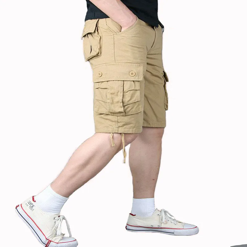 Tactical Cargo Shorts Men's Plus Size Army Military Style Overalls Daddy Shorts Loose Fat Casual Trekking Beach Trouser Shorts
Tactical Cargo Shorts Men's Plus Size Army Military Style Overalls Daddy Shorts Loose Fat Casual Trekking Beach Trouser Shorts