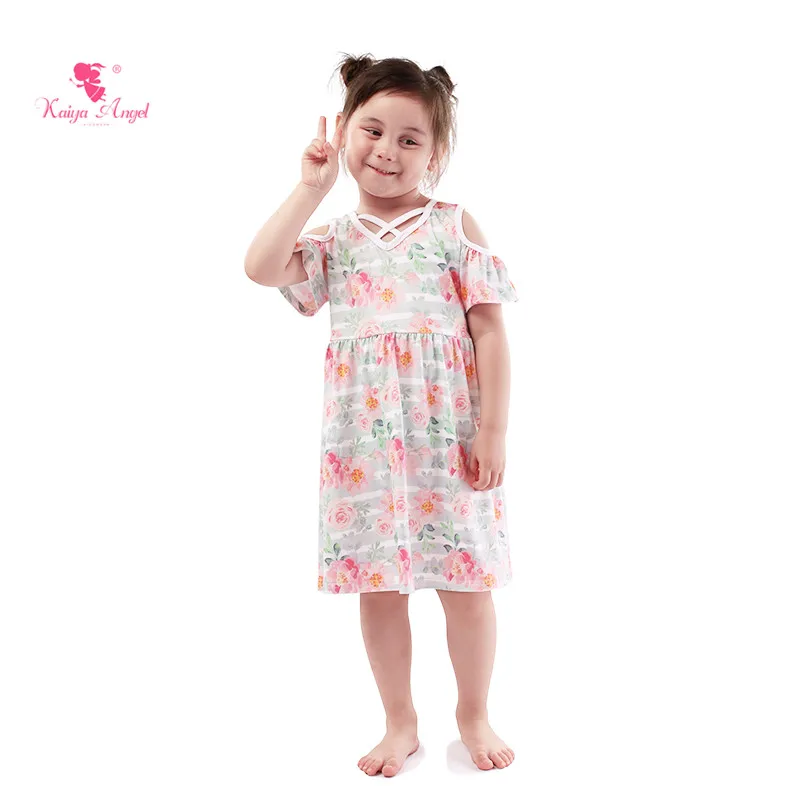 Kaiya Angel 2018 New Design Toddler Kids Dresses For Girls Off Shoulder White Bottom Flower Printed Summer Clothes Wholesale
Kaiya Angel 2018 New Design Toddler Kids Dresses For Girls Off Shoulder White Bottom Flower Printed Summer Clothes Wholesale