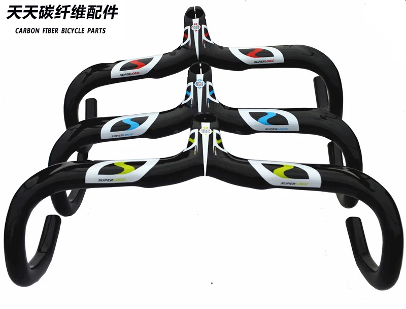 New Top Full Carbon Fibre Bike Road handlebar Integrated handlebar and stem integrative TT bar 400/420/440mm
New Top Full Carbon Fibre Bike Road handlebar Integrated handlebar and stem integrative TT bar 400/420/440mm