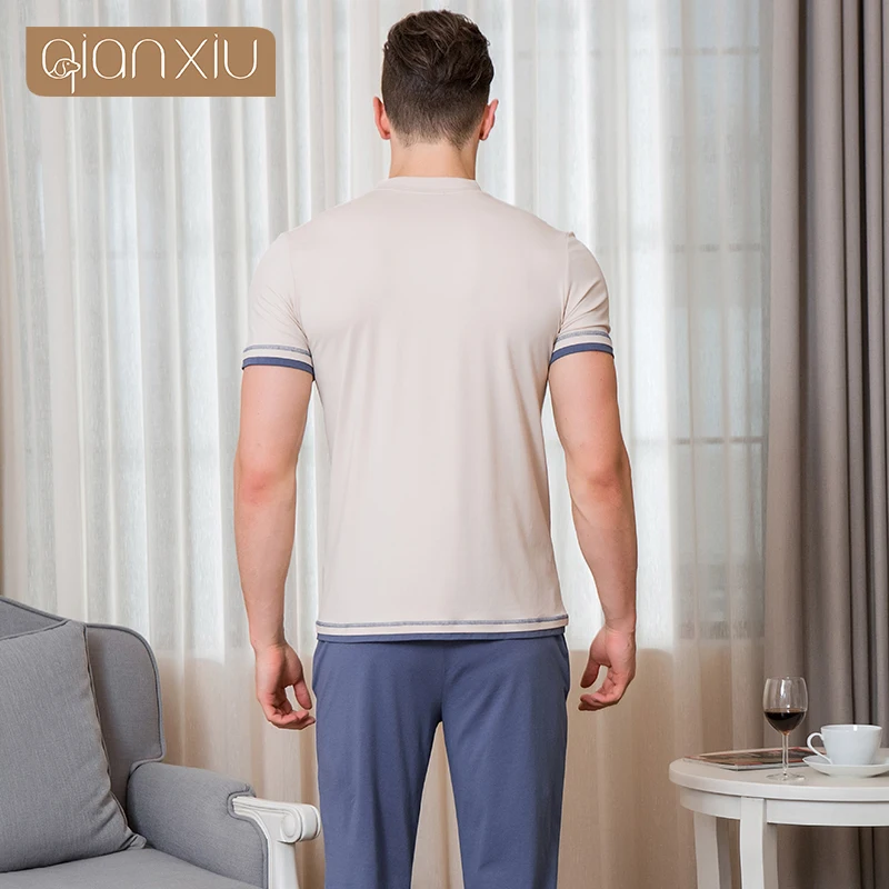 spring and summer new men's cotton short-sleeved shorts suit comfortable breathable Short-sleeved trousers 91886
spring and summer new men's cotton short-sleeved shorts suit comfortable breathable Short-sleeved trousers 91886