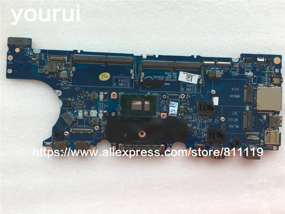 Yourui для ноутбука DELL Latitude E7470 для материнской платы с процессором i5-6300U
Yourui для ноутбука DELL Latitude E7470 для материнской платы с процессором i5-6300U