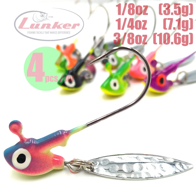 Lunker джиг подставка для насадок до swimbait спиннинг ива лезвие блесна Мягкая