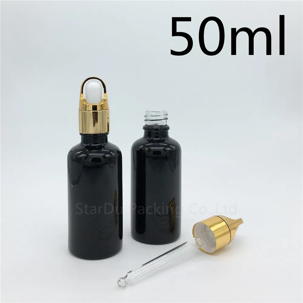 Free shipping 500pcs 50ml black glass essential oil bottle with gold aluminum ring dropper, 50cc glass perfume bottles
Free shipping 500pcs 50ml black glass essential oil bottle with gold aluminum ring dropper, 50cc glass perfume bottles