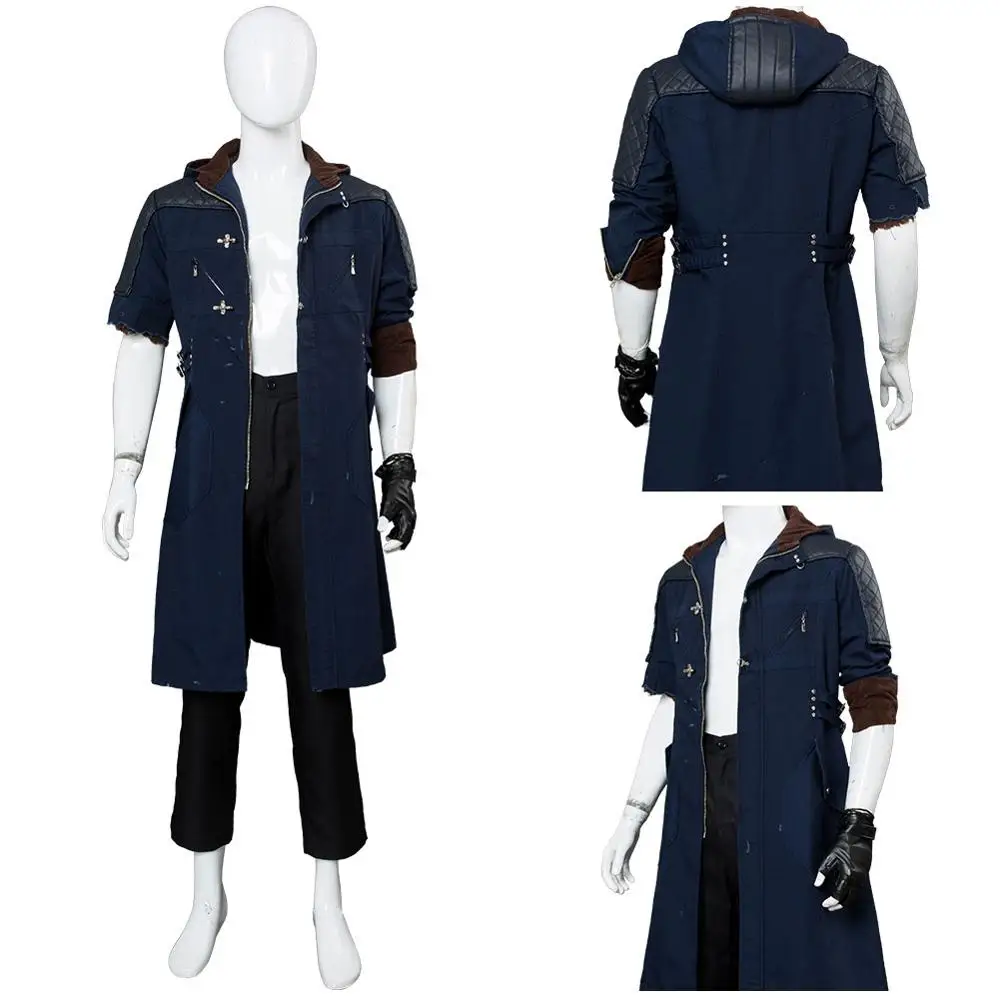 DMC 5 Nero Cosplay Costume Nero Jacket Coat Damaged Version Halloween Carnival Costumes
DMC 5 Nero Cosplay Costume Nero Jacket Coat Damaged Version Halloween Carnival Costumes