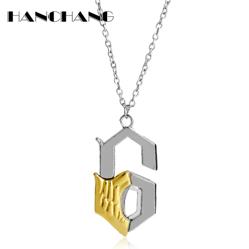 Japanese Animation Neighboring BLEACH Necklace Grimmjow Jaggerjack Sign Pendants Necklaces with long link chain
Japanese Animation Neighboring BLEACH Necklace Grimmjow Jaggerjack Sign Pendants Necklaces with long link chain