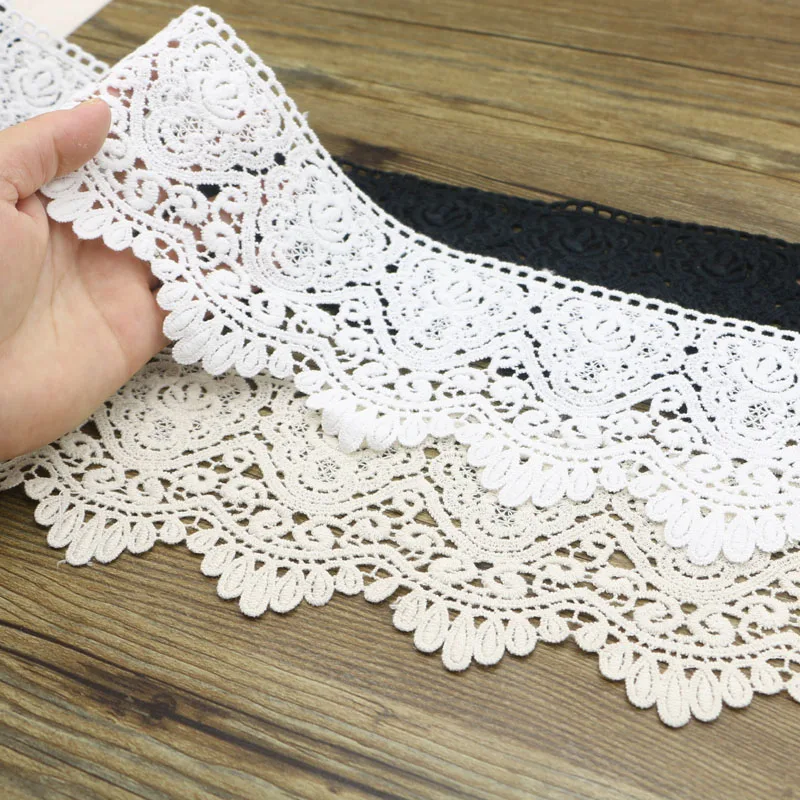9 см 1 ярд высококачественное кружево из 100% хлопка бесплатная доставка|cotton lace