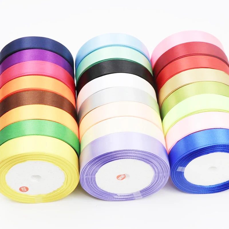 25yards 5/8" 15mm Satin Ribbon for Wedding Party Festive Event Decoration Craft Gift Wrapping Apparel Sewing Fabric Supplies
25yards 5/8" 15mm Satin Ribbon for Wedding Party Festive Event Decoration Craft Gift Wrapping Apparel Sewing Fabric Supplies