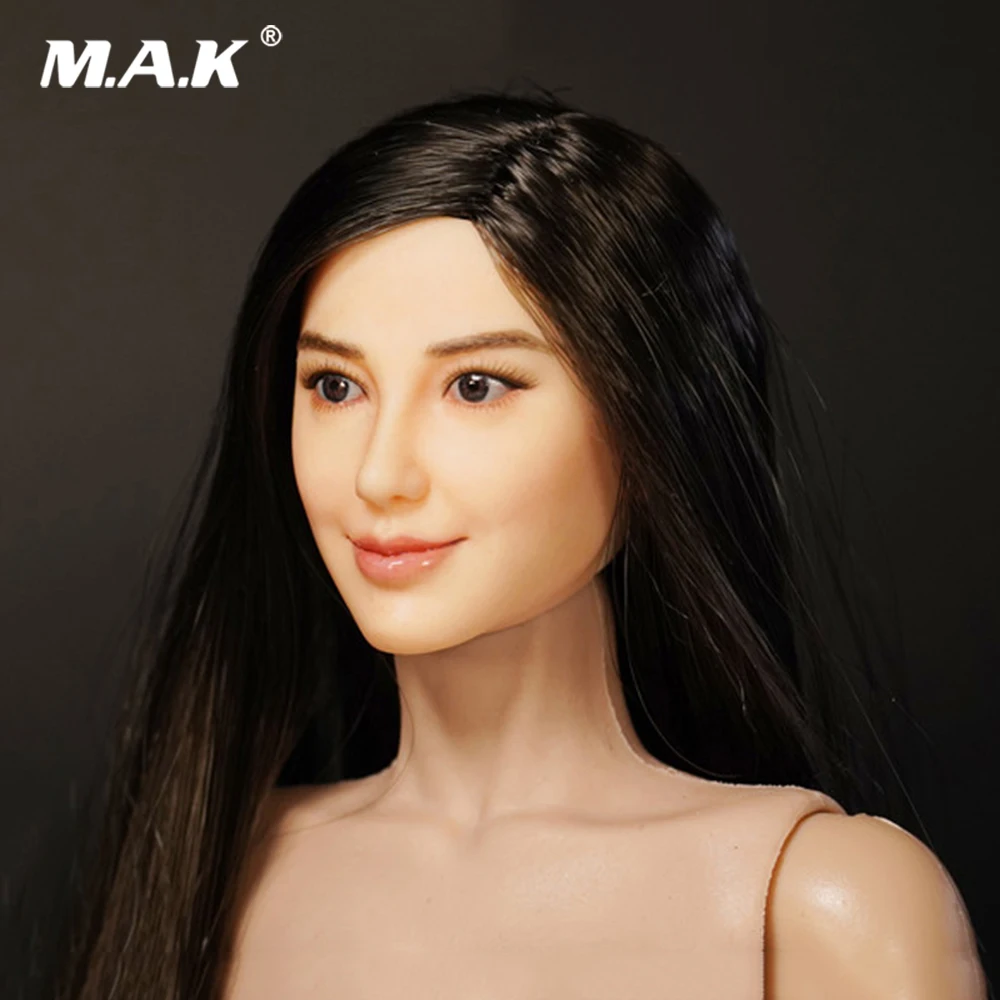 1/6 Scale Asian Beauty Female Head Sculpt With Brown/Black Hair Angelaba Head Scuplt Model for 12 inches Action Figure Body
1/6 Scale Asian Beauty Female Head Sculpt With Brown/Black Hair Angelaba Head Scuplt Model for 12 inches Action Figure Body