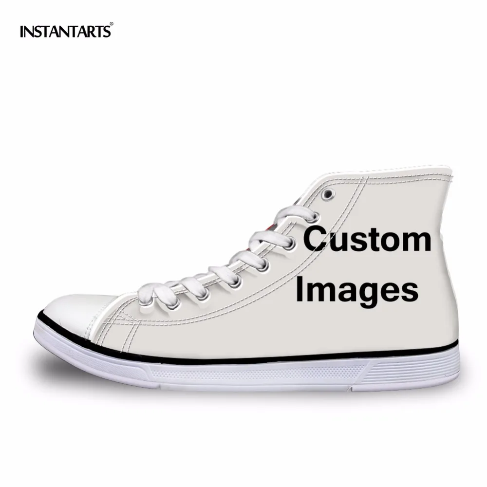 INSTANTARTS Classic Women High Top Vulcanize Shoes Customized Images / Drop Shipping / Wholesales Woman Casual Flat Canvas Shoes
INSTANTARTS Classic Women High Top Vulcanize Shoes Customized Images / Drop Shipping / Wholesales Woman Casual Flat Canvas Shoes
