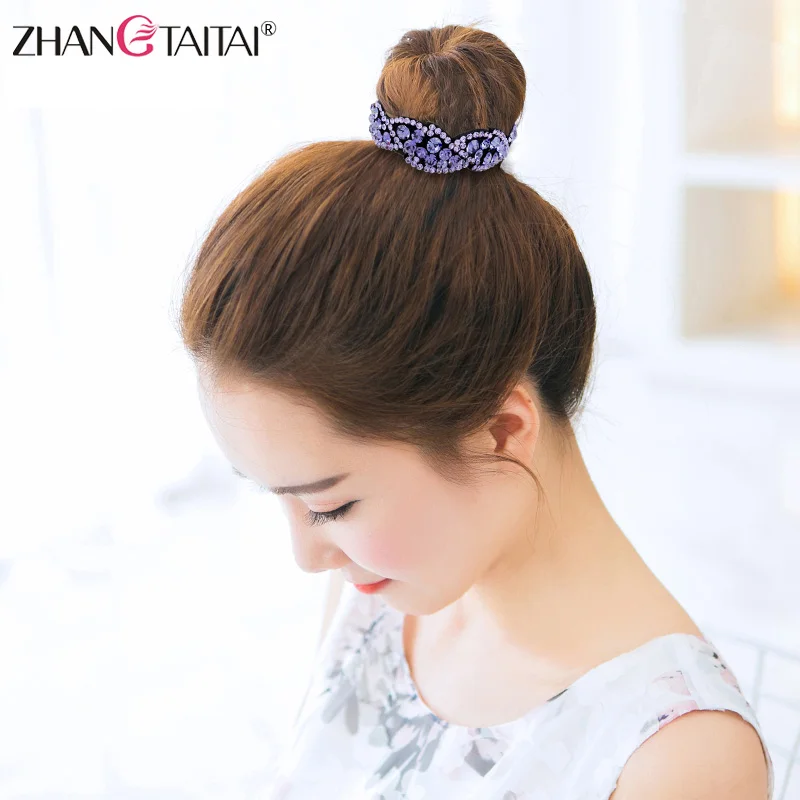 ZHANG TAI TAI Women Hairpin Hair Accessories Bud Hair Clip Nest Shape Hair Ties Ponytail Holder Hair Claws Crystal Headwear
ZHANG TAI TAI Women Hairpin Hair Accessories Bud Hair Clip Nest Shape Hair Ties Ponytail Holder Hair Claws Crystal Headwear