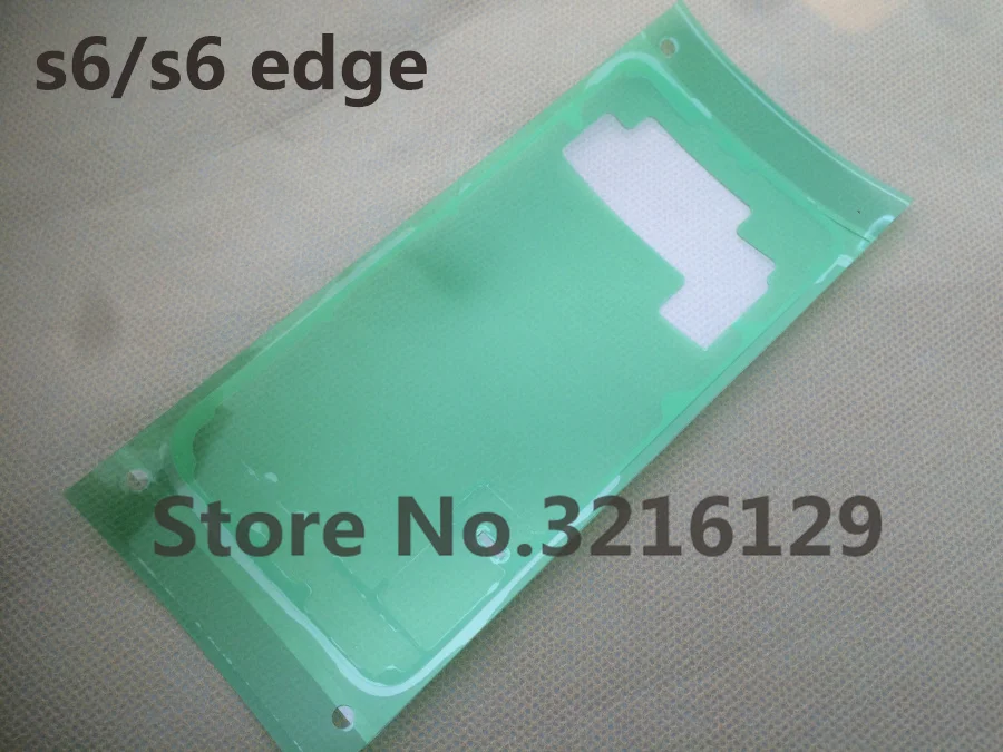 100pcs Original new Tape Glue Housing Sticker Rear Back Battery Cover case Door Adhesive For Samsung Galaxy s6 g920 s6 edge g925
100pcs Original new Tape Glue Housing Sticker Rear Back Battery Cover case Door Adhesive For Samsung Galaxy s6 g920 s6 edge g925