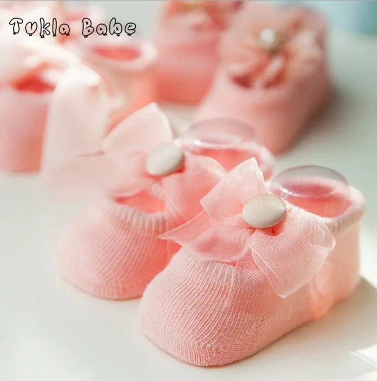 3Pairs/Lot Baby socks spring and summer thin new cotton baby cotton lace flowers bow anti-slip children's floor socks
3Pairs/Lot Baby socks spring and summer thin new cotton baby cotton lace flowers bow anti-slip children's floor socks