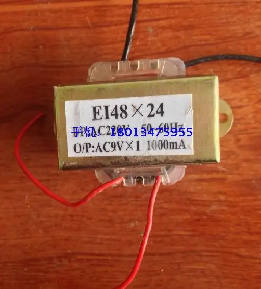 

Manufacturers spot direct 10W9V low frequency power transformer EI48*24-10VA 220V single 9V