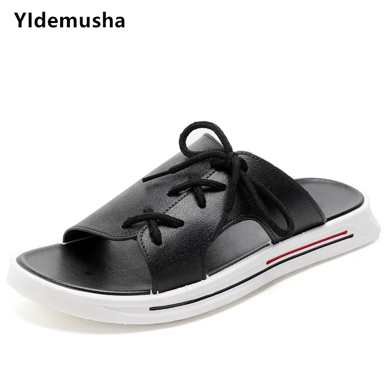 Новинка 2019, летние мужские шлепанцы YIdemusha, пляжные мужские тапочки, Повседневная офисная Высококачественная Мужская обувь из искусственной...
Новинка 2019, летние мужские шлепанцы YIdemusha, пляжные мужские тапочки, Повседневная офисная Высококачественная Мужская обувь из искусственной...