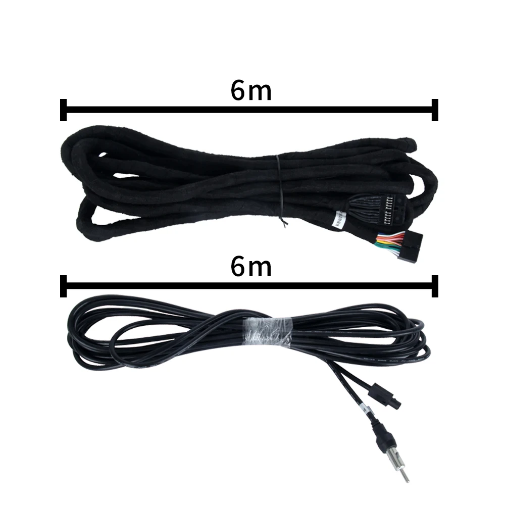 Фото Dasaita специальный длинный кабель для усилителя BMW Benz 6 метровый удлинитель
