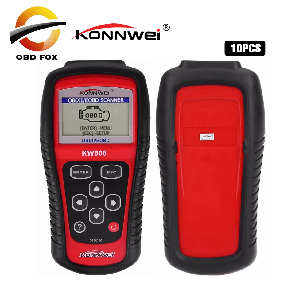 Считыватель кодов для автомобилей KONNWEI KW808 OBDII/EOBD MS509, работает с азиатскими и европейскими транспортными средствами кВт 808, 10 шт./лот, Бесплат...
Считыватель кодов для автомобилей KONNWEI KW808 OBDII/EOBD MS509, работает с азиатскими и европейскими транспортными средствами кВт 808, 10 шт./лот, Бесплат...