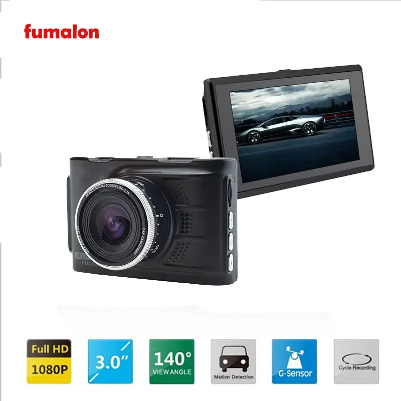 Original Car DVR Novatek 96223 Fumalon T612 Camera 3.0 inch Full HD 1080P Recorder WDR G-sensor Registrator Dashcam
Original Car DVR Novatek 96223 Fumalon T612 Camera 3.0 inch Full HD 1080P Recorder WDR G-sensor Registrator Dashcam