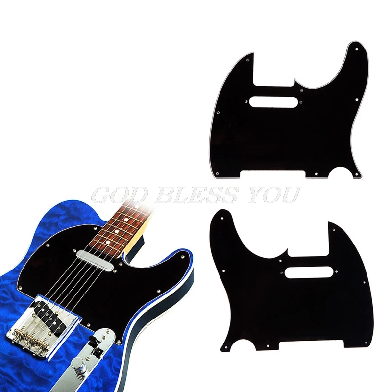 3 Ply Tele Style Electric Guitar Pick Guard Scratch Plate Fit Telecaster Black Drop Shipping
3 Ply Tele Style Electric Guitar Pick Guard Scratch Plate Fit Telecaster Black Drop Shipping