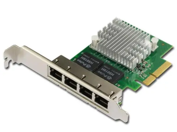 I340-T4 E1G44HT Gigabit Ethernet Server Adapter 82580EB PCI Express X4 1G Network Card
I340-T4 E1G44HT Gigabit Ethernet Server Adapter 82580EB PCI Express X4 1G Network Card