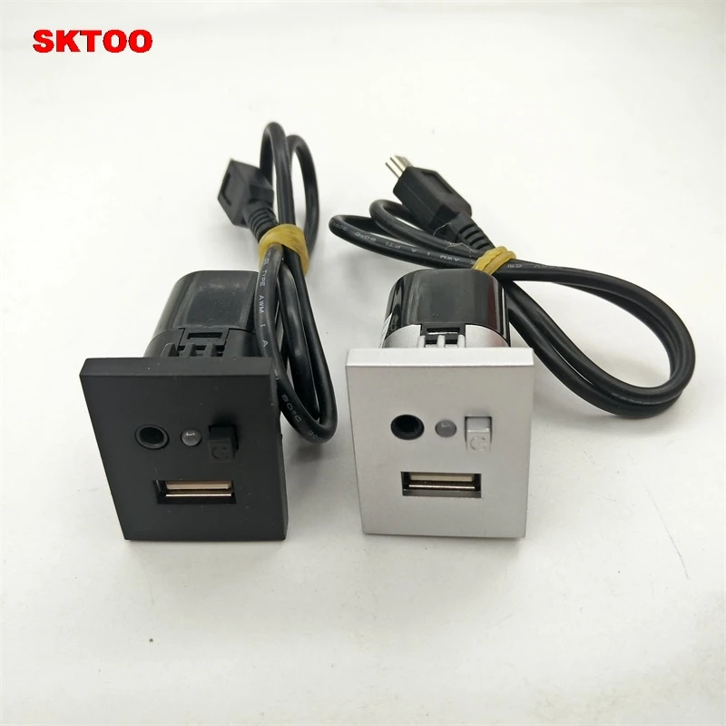SKTOO для Ford Focus Cd Dvd плееры Usb Aux автомобильные аксессуары интерфейсы кнопка с мини USB