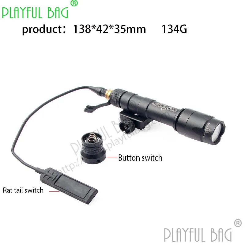 Outdoor activity CS toy water bullet gun modified 20 mm rail clamp with tail light led flashlight black Upgrade material Z31
Outdoor activity CS toy water bullet gun modified 20 mm rail clamp with tail light led flashlight black Upgrade material Z31