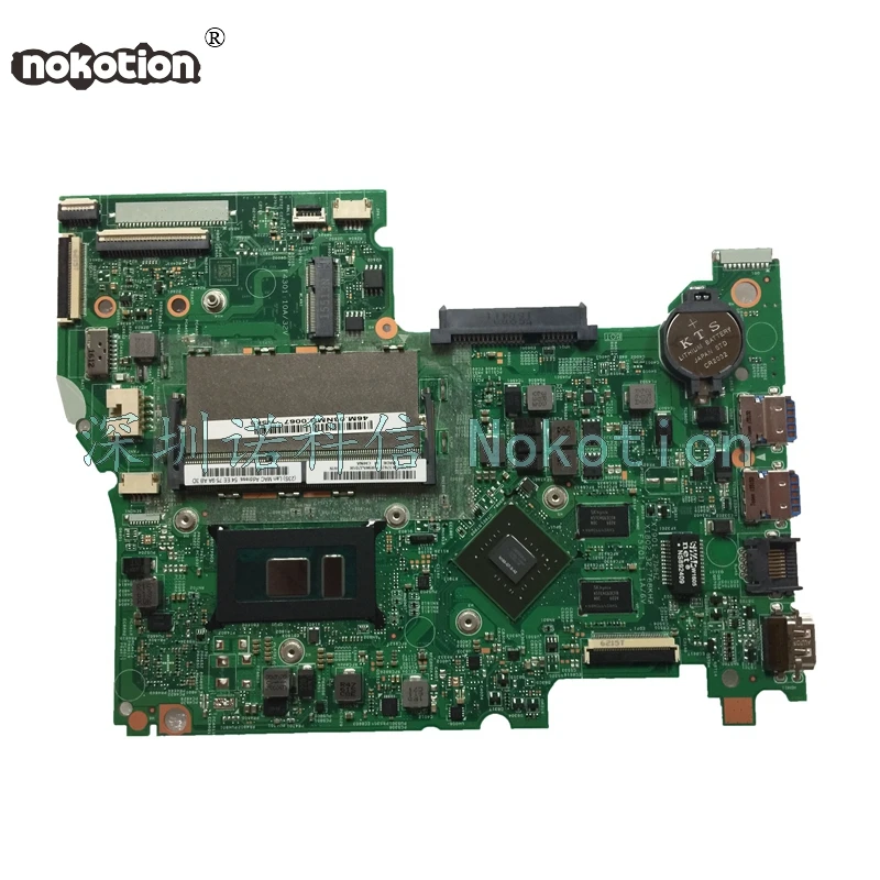 NOKOTION 46M.03NMB.0067 Laptop Motherboard For Lenovo 300S-14ISK 500S-14ISK 14'' SR2EZ i7-6500U DDR3L GeForce 920M Mainboard
NOKOTION 46M.03NMB.0067 Laptop Motherboard For Lenovo 300S-14ISK 500S-14ISK 14'' SR2EZ i7-6500U DDR3L GeForce 920M Mainboard
