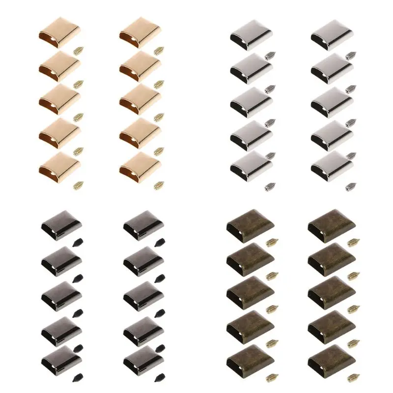 THINKTHENDO 10pcs Leather Craft DIY Metal Zipper Tail Clips Buckle Stop Tail Plug Head Tool Fastener with Screws Bag Accessories
THINKTHENDO 10pcs Leather Craft DIY Metal Zipper Tail Clips Buckle Stop Tail Plug Head Tool Fastener with Screws Bag Accessories