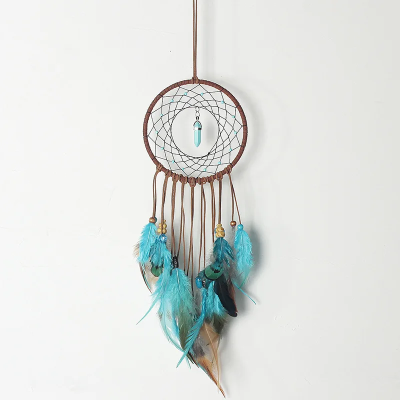 50cm Dreamcatcher Bluey-Green Stone DIY Material Kit Handmade Gift for Friends and Family Home Decro BMQ020
50cm Dreamcatcher Bluey-Green Stone DIY Material Kit Handmade Gift for Friends and Family Home Decro BMQ020
