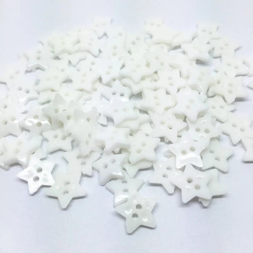 100pcs Plastic Star Buttons White 2 Holes Sewing Accessories Christmas Button Embellishments For Cardmaking Scrapbooking 12mm
100pcs Plastic Star Buttons White 2 Holes Sewing Accessories Christmas Button Embellishments For Cardmaking Scrapbooking 12mm
