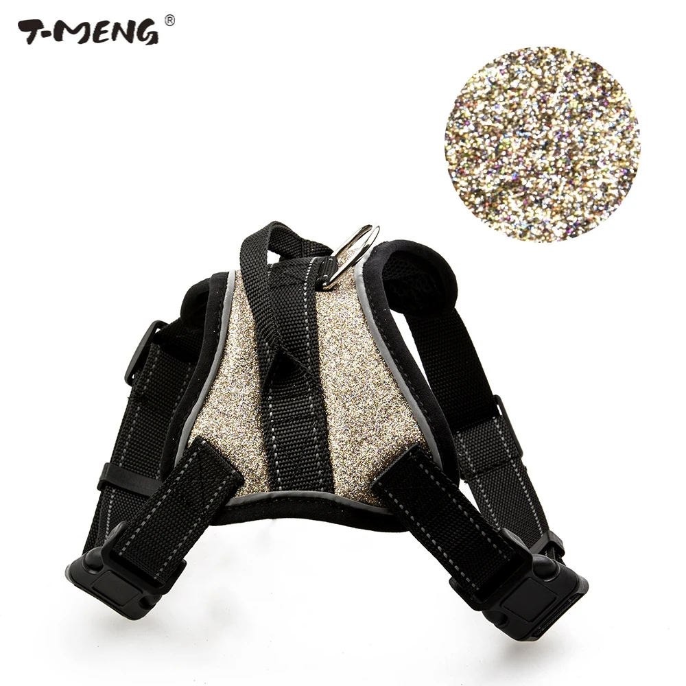 T-MENG Pet Products For Puppy Small Dog Harness Chihuahua Chest Straps Vest Lead K9 Mesh Shining Large Dog Harnesses Accessories
T-MENG Pet Products For Puppy Small Dog Harness Chihuahua Chest Straps Vest Lead K9 Mesh Shining Large Dog Harnesses Accessories