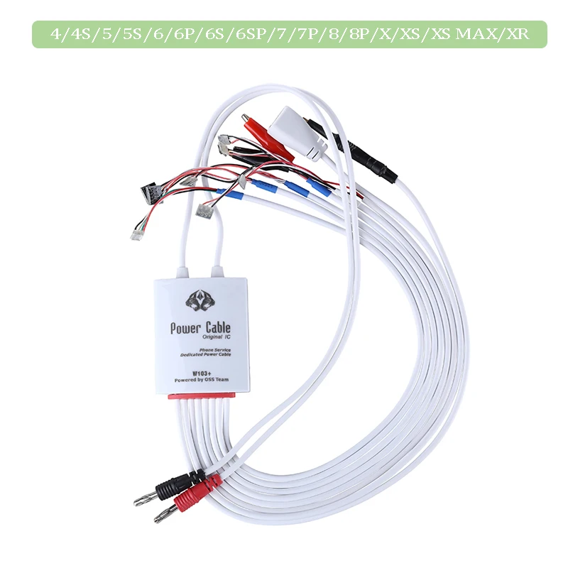 Dedicated Power Supply Test Cable For iPhone XR/XS/XS MAX/8/7/7P/6S/6/5/5S Logic Board Charging Wire Mobile Phone Repair Tool
Dedicated Power Supply Test Cable For iPhone XR/XS/XS MAX/8/7/7P/6S/6/5/5S Logic Board Charging Wire Mobile Phone Repair Tool