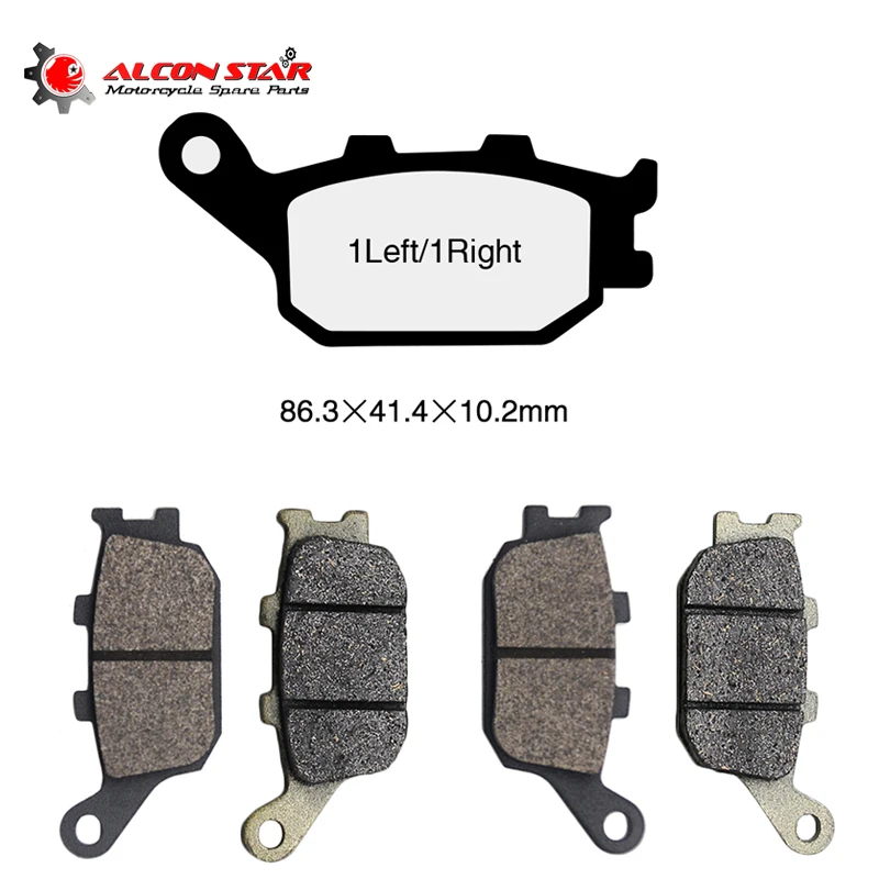 Комплект дисковых тормозных колодок Alconstar для мотоцикла HONDA CB 500 600 KAWASAKI Z 750 Z 1000 SUZUKI GSX-S 1000 YAMAHA MT 07 FZ 8
Комплект дисковых тормозных колодок Alconstar для мотоцикла HONDA CB 500 600 KAWASAKI Z 750 Z 1000 SUZUKI GSX-S 1000 YAMAHA MT 07 FZ 8
