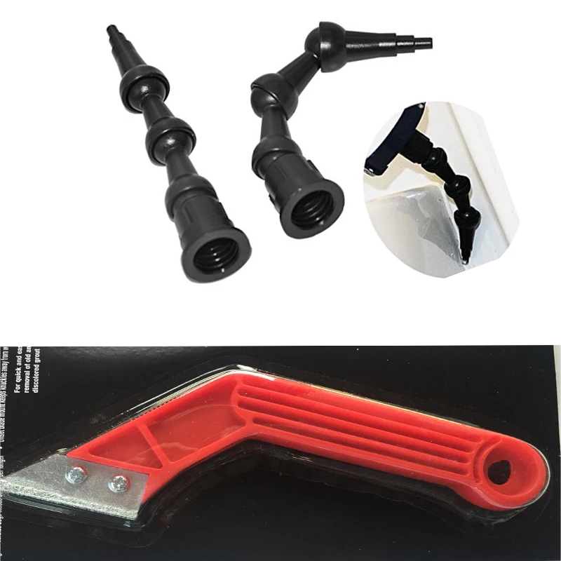 High Quality Easy Use 2pcs 360 degree bent nozzle All Corner Use and 1pc Professional Grout Saw Cleaning Tile Gap For Stripping
High Quality Easy Use 2pcs 360 degree bent nozzle All Corner Use and 1pc Professional Grout Saw Cleaning Tile Gap For Stripping
