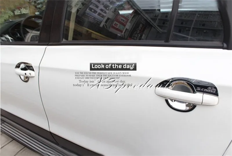 Car Accessories For Suzuki 2014 2015 2016 SX4 S-Cross S Cross ABS Chrome Door Handle Cover Side Door Handle Bowl Protector Trim
Car Accessories For Suzuki 2014 2015 2016 SX4 S-Cross S Cross ABS Chrome Door Handle Cover Side Door Handle Bowl Protector Trim