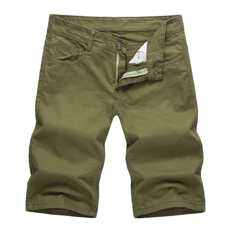 Men Shorts 2019 New Summer Fashion Casual Cotton Slim Army-Green Beach Shorts Joggers Knee length Solid color Shorts Male
Men Shorts 2019 New Summer Fashion Casual Cotton Slim Army-Green Beach Shorts Joggers Knee length Solid color Shorts Male