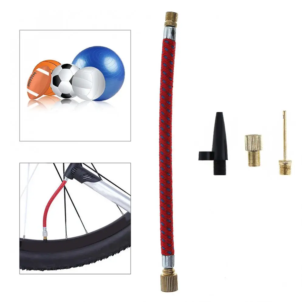 4pcs/set Portable MTB / Road Bicycle Inflator Extension Tube with Pump Adaptor Kit Valve for Bicycle Football Airbed
4pcs/set Portable MTB / Road Bicycle Inflator Extension Tube with Pump Adaptor Kit Valve for Bicycle Football Airbed
