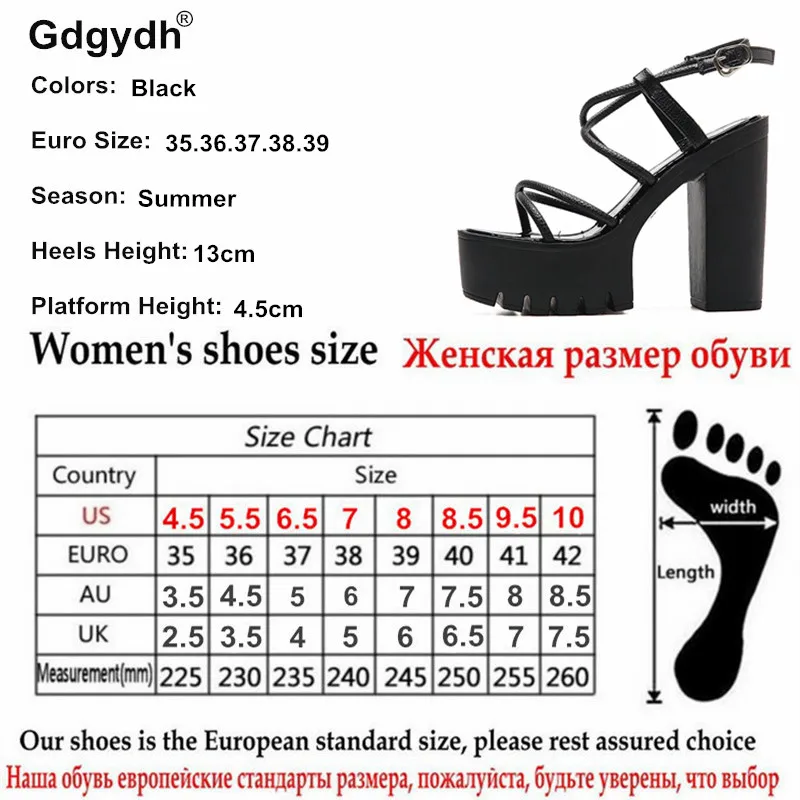 Gdgydh Fashion Summer Women Shoes Heels 2021 New Arrivals Open Toe Thick Heel Black Rome Platform Sandals Woman Wholesale Sale
Gdgydh Fashion Summer Women Shoes Heels 2021 New Arrivals Open Toe Thick Heel Black Rome Platform Sandals Woman Wholesale Sale