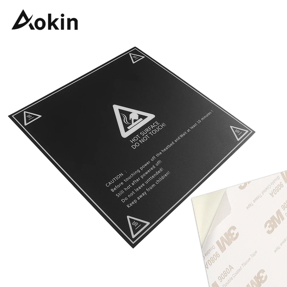 Frosted Heated bed Sticker Printing Build Sheets Build Plate Tape Platform Sticker for Creality cr-10 Lulzbot for 3D printer
Frosted Heated bed Sticker Printing Build Sheets Build Plate Tape Platform Sticker for Creality cr-10 Lulzbot for 3D printer