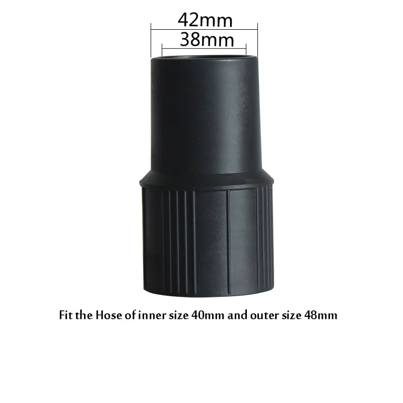 Central Vacuum Cleaner Parts 38mm*42mm Adapter Fit for Vacuum Cleaner Hose Vacuum Cleaner Tube Connector Fit Tube size 40mm
Central Vacuum Cleaner Parts 38mm*42mm Adapter Fit for Vacuum Cleaner Hose Vacuum Cleaner Tube Connector Fit Tube size 40mm
