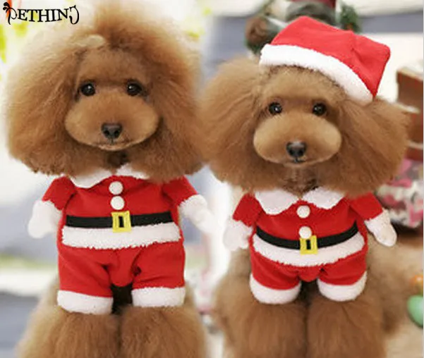 Funny style solid puppy christmas clothes dog coat for christmas pet christmas clothes festival for small pets including hats
Funny style solid puppy christmas clothes dog coat for christmas pet christmas clothes festival for small pets including hats
