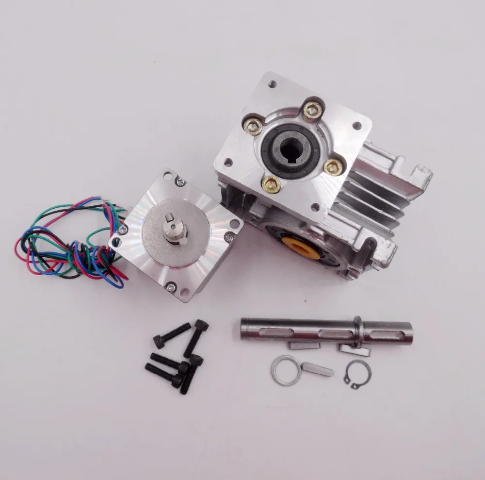 Коэффициент 30: 1 самоблокирующийся высокий крутящий момент L112mm NEMA23 4.2A RV30 турбинный червячный редуктор редукторный шаговый двигатель декори...
Коэффициент 30: 1 самоблокирующийся высокий крутящий момент L112mm NEMA23 4.2A RV30 турбинный червячный редуктор редукторный шаговый двигатель декори...