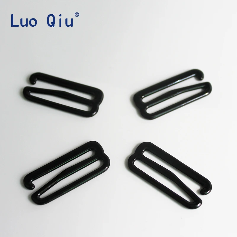 Luo Qiu 25 мм высококачественные черные зажимы с покрытием 500 шт./лот 9 металлических