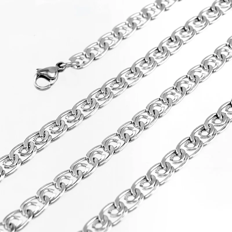100% Stainless Steel Men's Chain Necklace Cable Chain 2018 Fashion Necklaces High Polished Wholesale 10pcs
100% Stainless Steel Men's Chain Necklace Cable Chain 2018 Fashion Necklaces High Polished Wholesale 10pcs