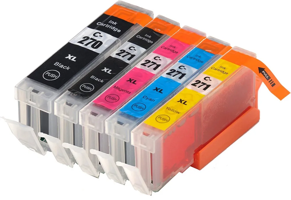 Фото Картридж HTL 270XL 271XL для принтера canon PIXMA MG7720|ink cartridge|ink cartridge for canoncompatible ink |